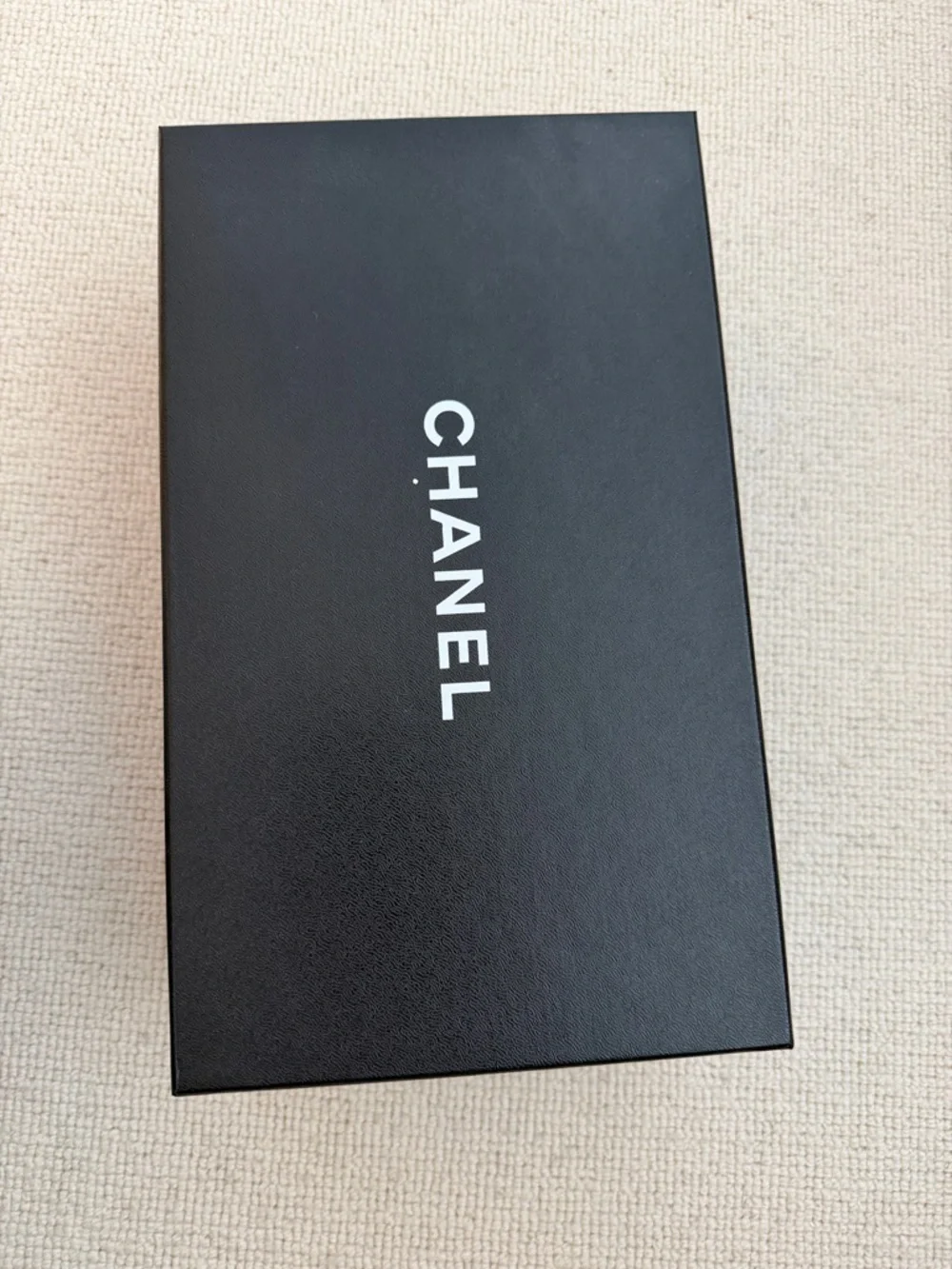 CHANEL Blue Quilted Leather Ballet Flats with Bow